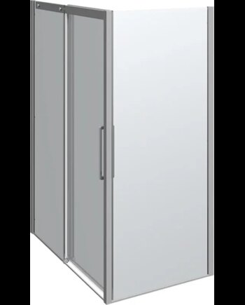 Scanbad Skydedør     Sidepanel Classic 1400 900mm Krom Klar