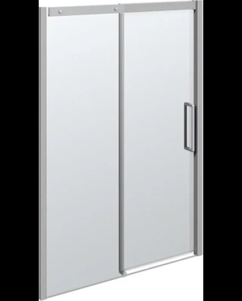 Scanbad Skydedør Sæt 1400 Mm   Classic  Krom Klar