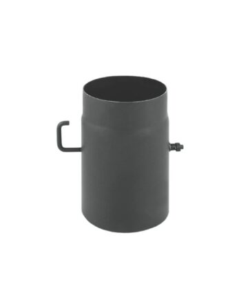 Schiedel Røgrør 250mm Med Spjæld ø150