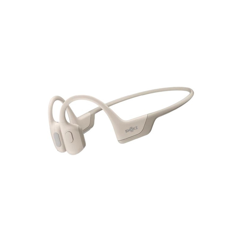 Shokz Openrun Pro Beige Bone Conduction Open-ear Hovedtelefoner