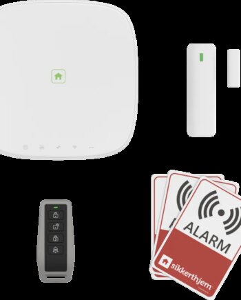 Sikkerthjem Alarmsystem Tyverialarm Startpakke S7pro