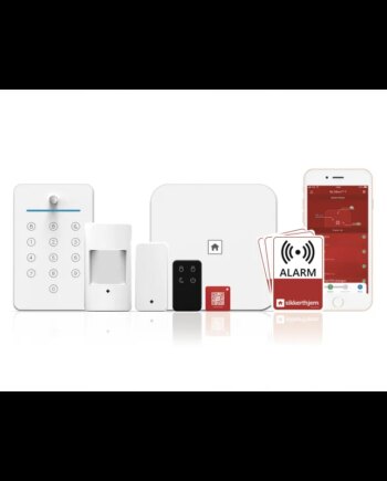 Sikkerthjem Lejlighedspakke Alarmsystem  S6evo  Husk Sms-kort Til Backup