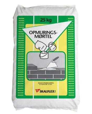 Skalflex Opmuringsmørtel  25kg 50-50-700  -  Mm