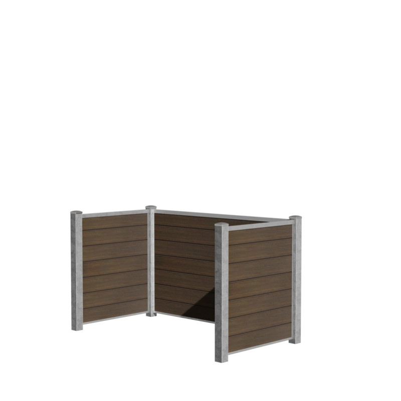 Skraldeskjul Dobbelt Prime 9900000021