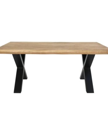 Sofabord   Olieret Eg Med Bølget Kant 120x70xh50 Cm 2101570