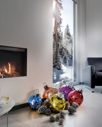 Sompex Dekorationskugle Ornament Lila 30 Lila Højde 23 Cm