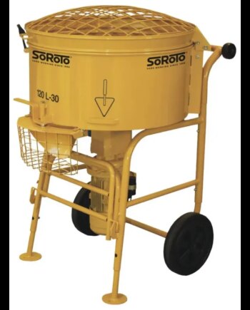 Soroto Tvangsblander 120l    Blandekapacitet 120l