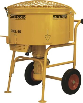 Soroto Tvangsblander 200l    Blandekapacitet: 200l
