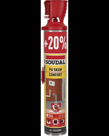 Soudafoam Comfort Helårsskum Genius  20  Champagne    720ml