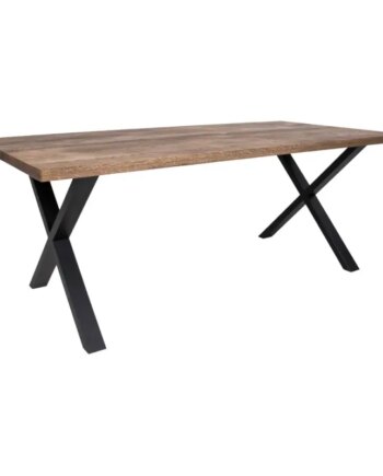 Spisebord   Smoked Olieret Eg Med Lige Kant Forberedt Til Tillægsplader 200x95xh75 Cm 2201292