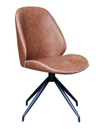 Spisebords Drejestol   Brun Pu 1001350