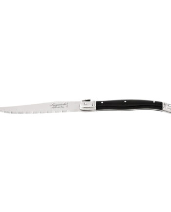 Steak Knive Laguiole Black Sæt Med   Stk  Sdv