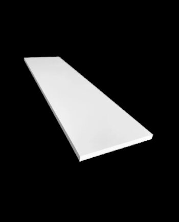 Sunshine Hvid Mat Rekt  15x60 Cm