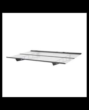 Superroof Oslo 1400 Rustfri Sort
