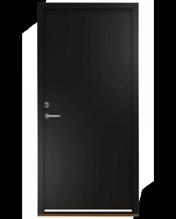 Swedoor Cleverline  -1200   Udadgående Incl Karm Sort Ncs   9000