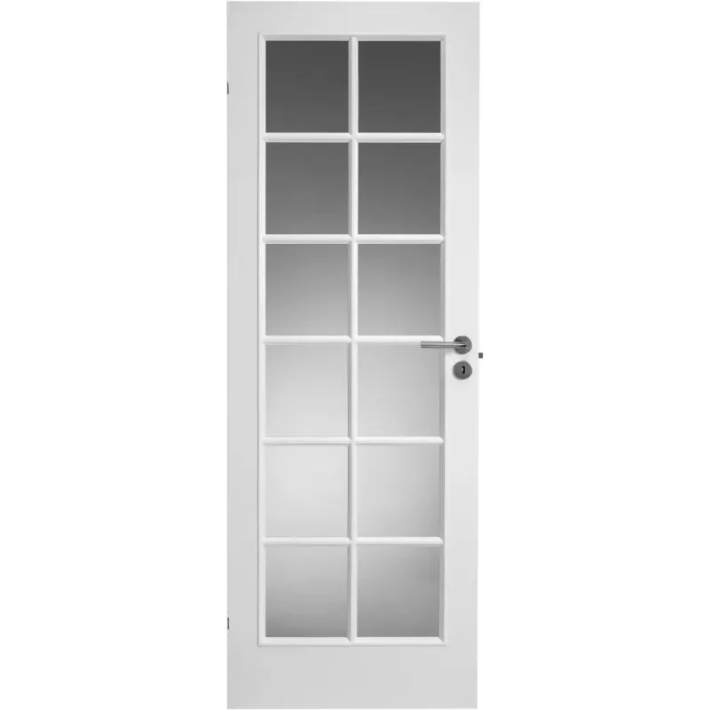 Swedoor Style Sp12 Hvidmalet Dør Celle   Glas M9x21   82 5x204cm