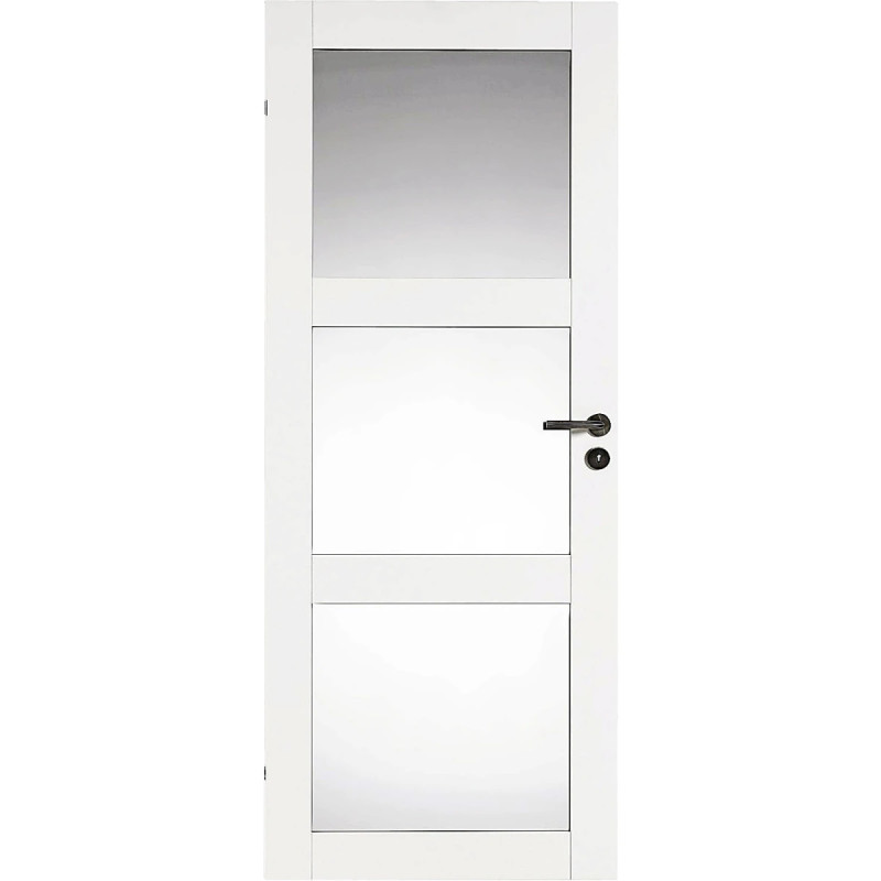 Swedoor Unique Gw03l Hvid 9x21 Dør 1276437