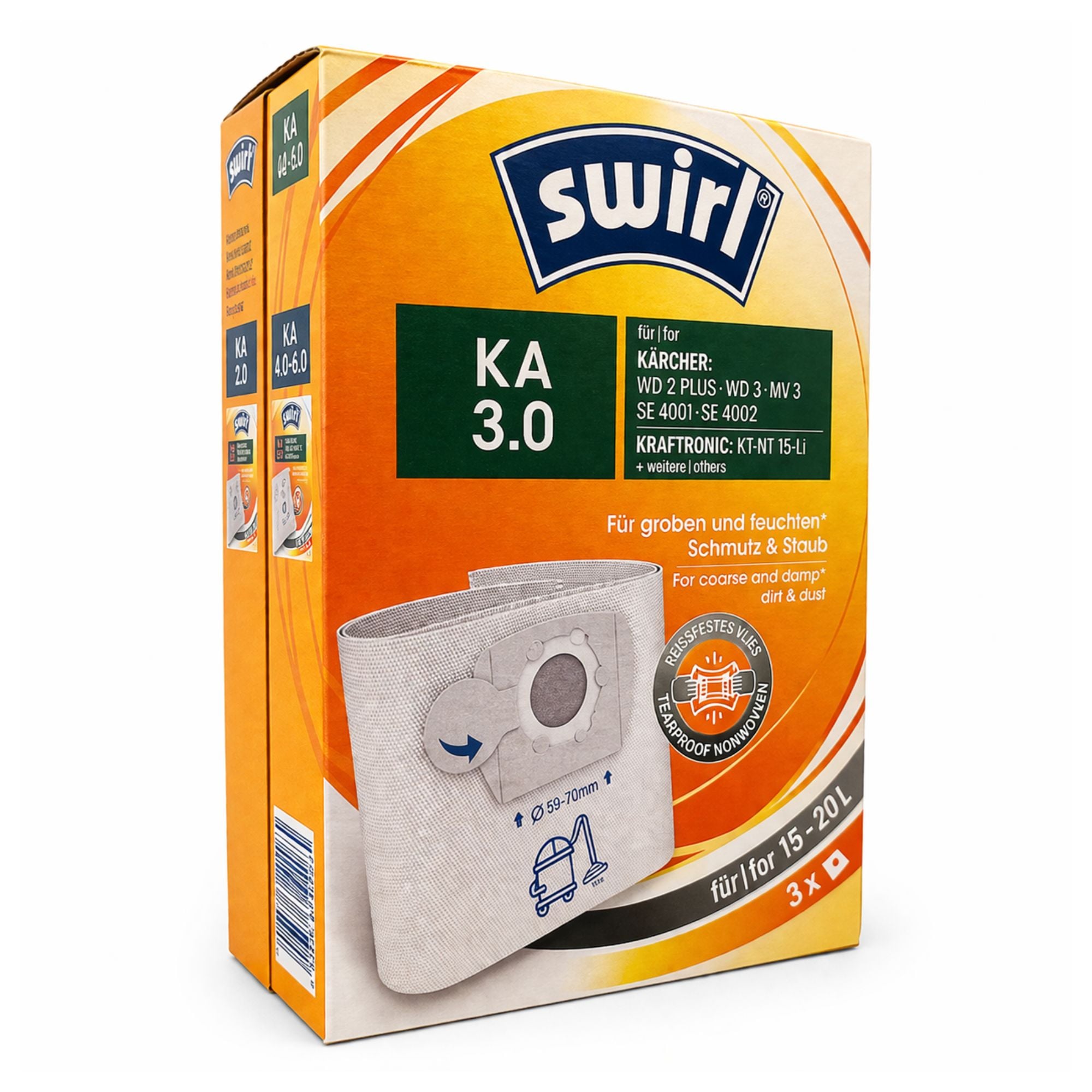 Swirl Ka Støvsugerposer Til Kärcher Kraftronic