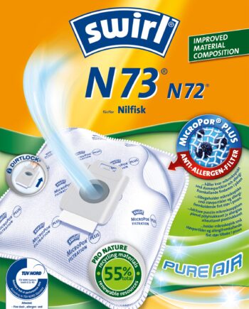 Swirl Støvsugerposer N73  Til Nilfisk