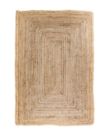 Tæppe   Flettet Natur Juten 180x120 Cm 3981162