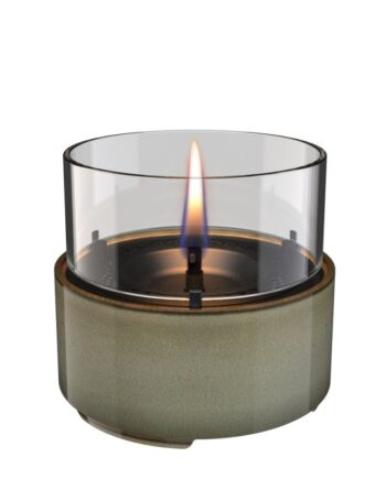 Tenderflame Café 14 Grøn Reactive Porcelain Bordmodel
