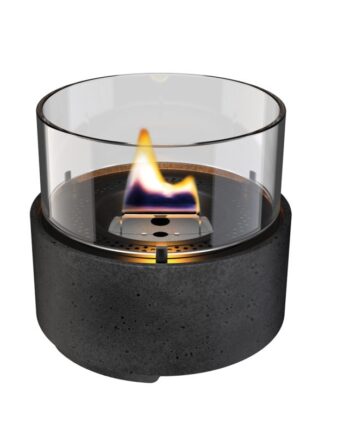 Tenderflame Café 14 Sort Lava Porcelain Bordmodel