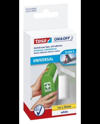 Tesa Burretape Hvid 1m