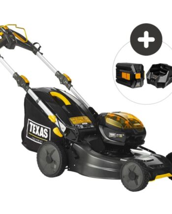 Texas Lmz 5800tr Plæneklipper Selvkørende Inkl  Batteri Og Lader