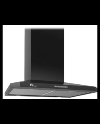 Thermex 527 41 7862   Decor 787 60cm Sort Led Vægmonterede Emhætter