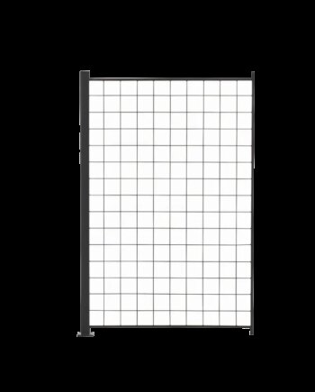 Tillægsfag Espalie Sort 150x100 Cm Inkl    Alu Stolper 158 Cm 116-098