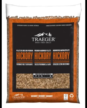 Traeger Hickory Træpiller   Kg Fsc Pel345