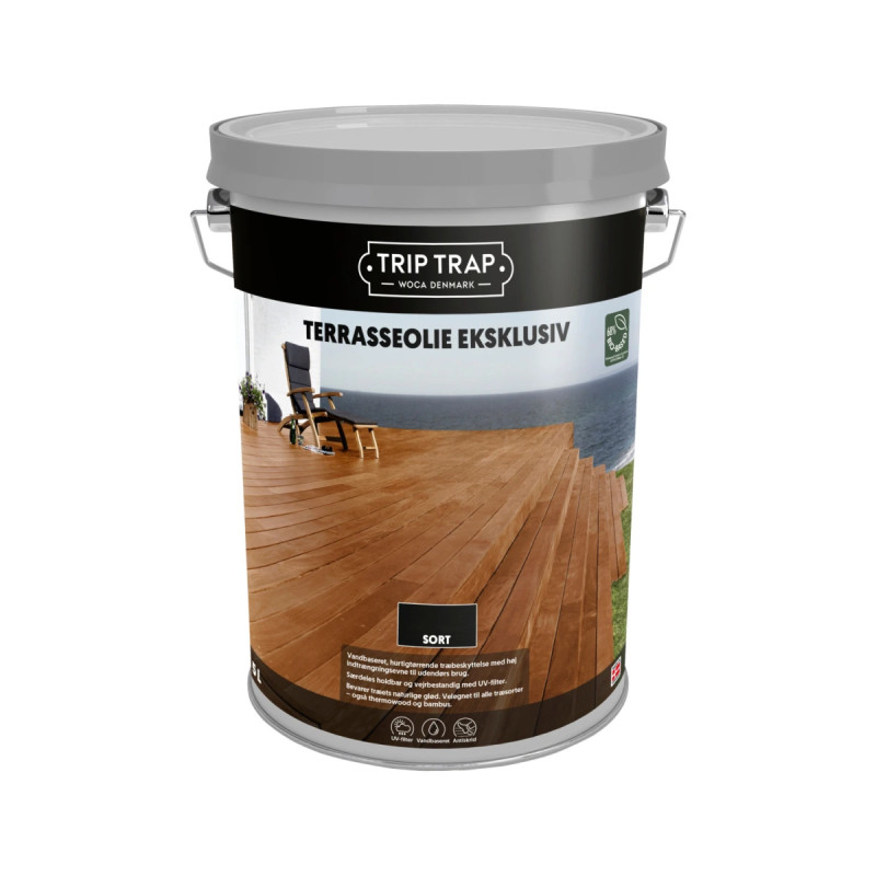 Trip Trap Terrasseolie Sort 616550
