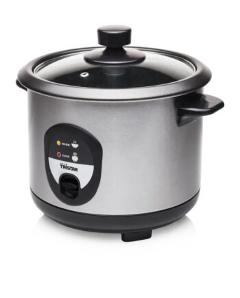 Tristar Rk-6126 Riskoger Sort  Rustfrit Stål     400