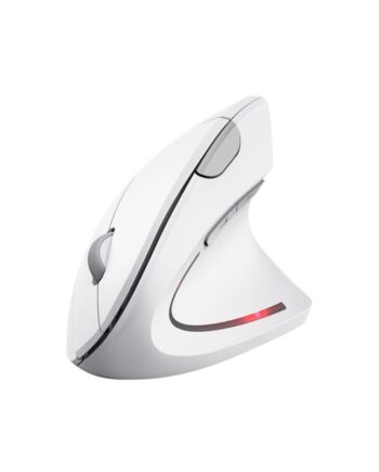 Trust Verto Wireless Ergo Mouse White Trådløs Mus