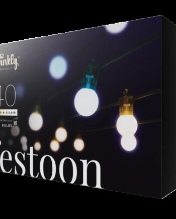 Twinkly Festoon Party Lights Lyskæde 40led Aww G45 Bulbs