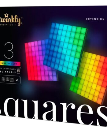 Twinkly Light Squares   Pak Lyspanel Extenson Rgb   16x16 Cm   64led Pr Panel