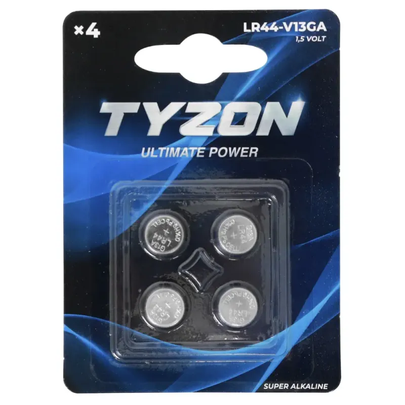 Tyzon Lr44 V13ga Alkaline-batterier  -pak