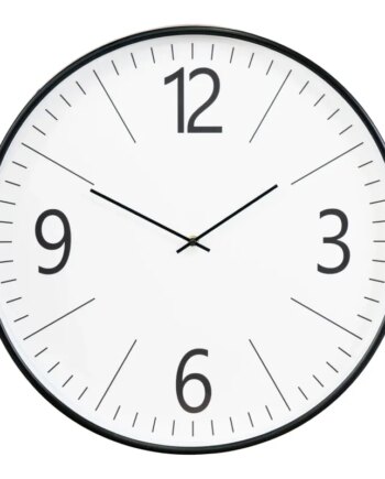 Vægur   Sort Og Hvid 4361090