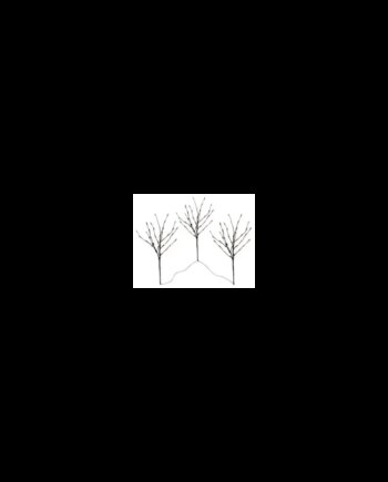 Veli Line Lystræer 70cm   Stk  72varm Hvide Led Ip44 Transf  Vl 40152