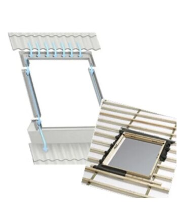 Velux Inddækningspk Fladt Tagm 78x160 Mk10   Bdx Edl Mk10 2000