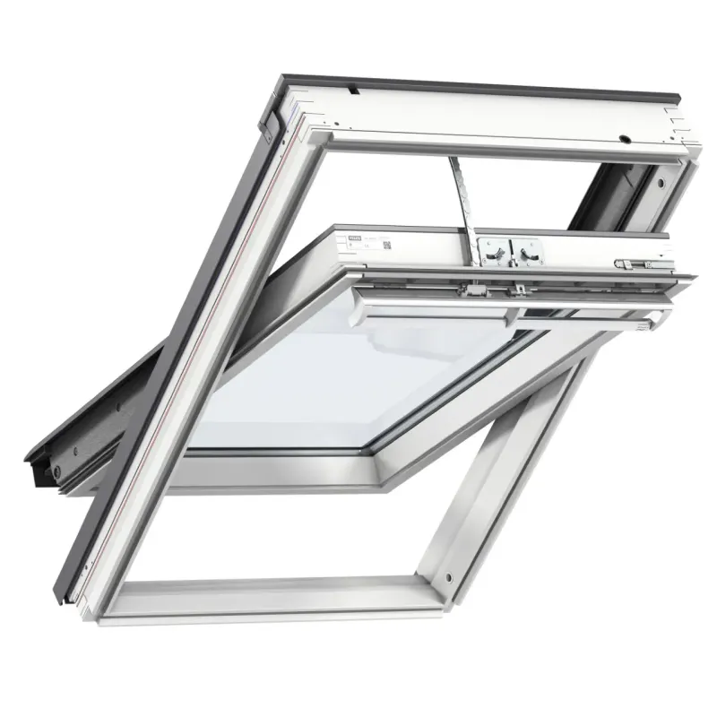 Velux Integra Elektrisk Hvid- Malet 78x140  -lags Lavenergi  Ggl Mk08 206821