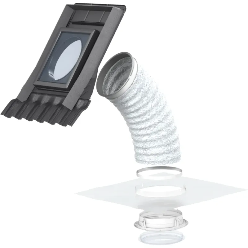 Velux Lystunnel Fladt Tagm  Komplet       Flexrør ø35 Tlf 0k14 2010