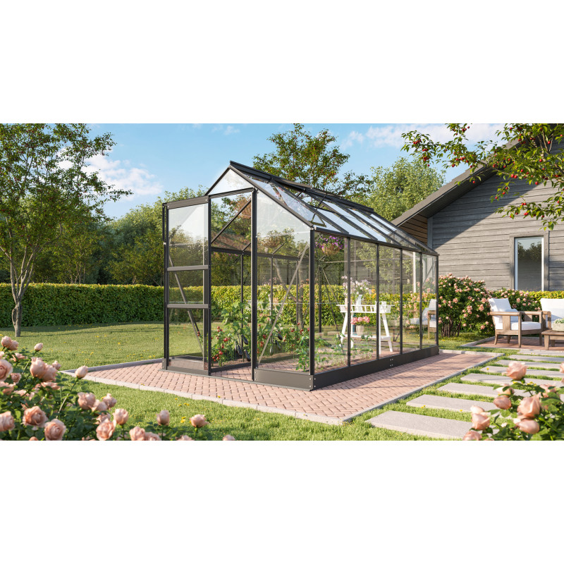 Vitavia Apollo 6200 Sort 3mm Delt Glas   Sokkel