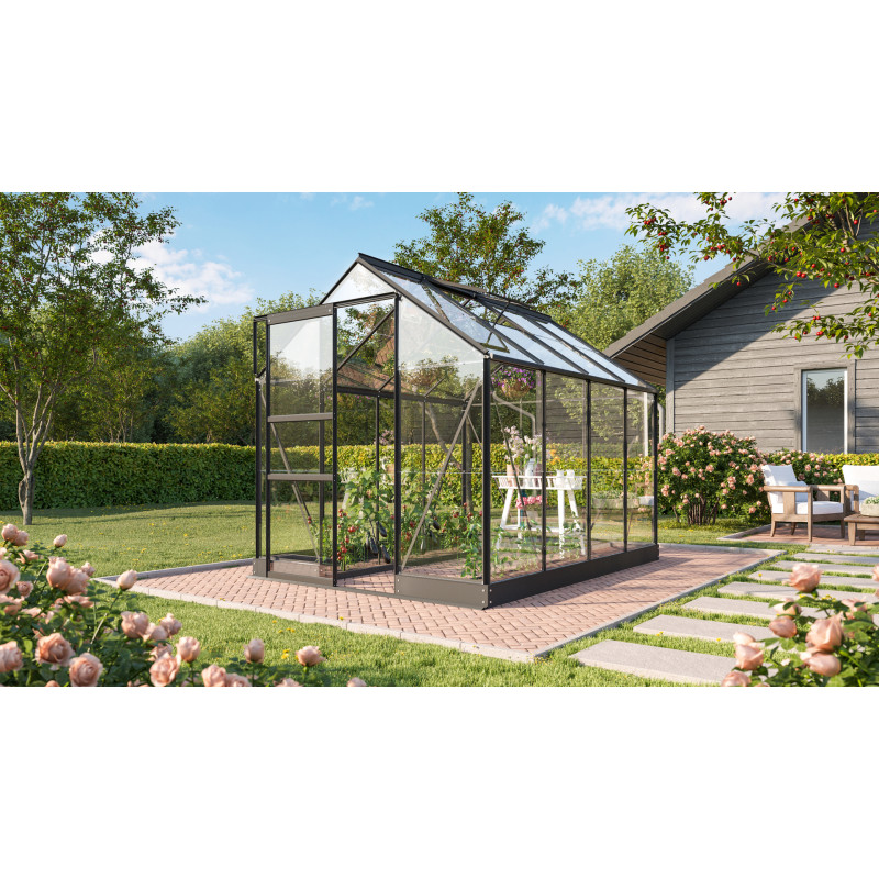 Vitavia Apollo 5000 Sort 3mm Delt Glas   Sokkel