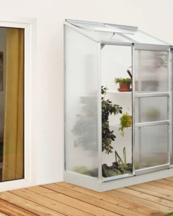 Vitavia Ida 900 Alu Drivhus 4mm Poly   Sokkel