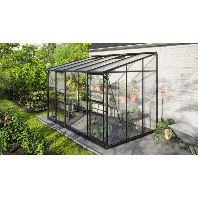 Vitavia Ida 6500 Sort 3mm Hærdet Glas   Sokkel