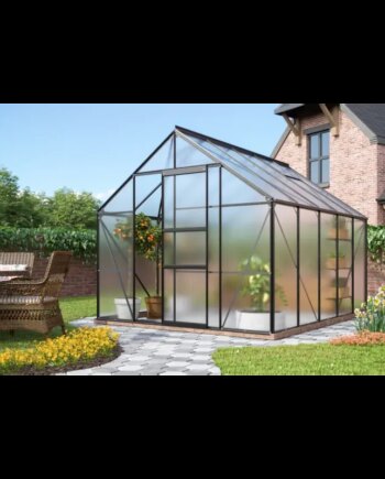 Vitavia Merkur 8300 Sort Drivhus 6mm Poly