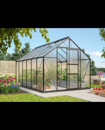 Vitavia Merkur 9900 Sort Drivhus 6mm Poly