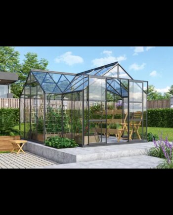Vitavia Sirius 13000 Sort Drivhus 3mm Hærdet Glas