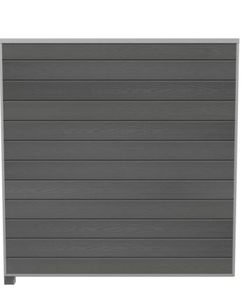 Wimex Fag Glyngøre Superb T180  -profil Wpc Grå Galv  Stolpe  -skinne 1800   1893 Mm